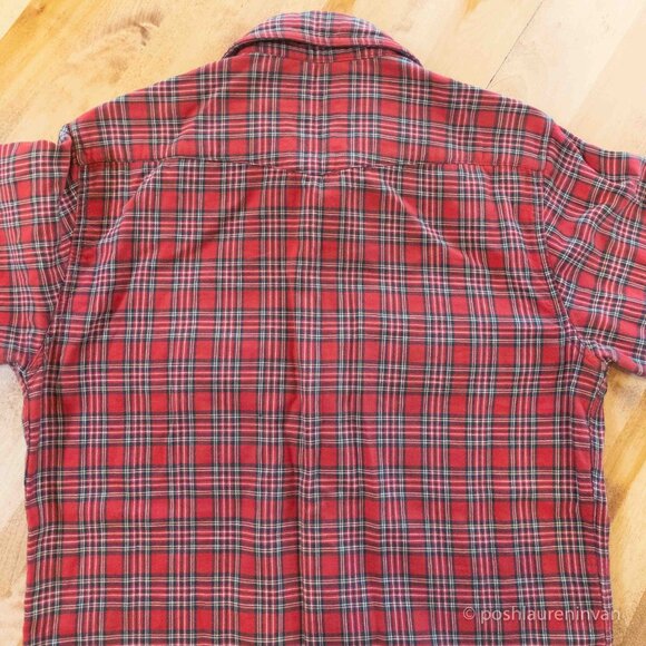 Gilded Age Men's Classic Plaid Shirt – 100% Cotton – US Medium - Picture 7 of 8